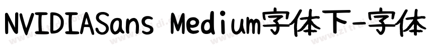 NVIDIASans Medium字体下字体转换